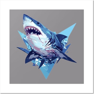 shark Posters and Art